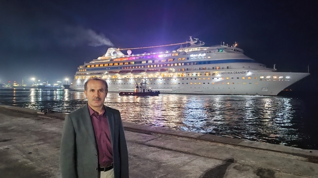 Samsun'a 2025 sezonunda kruvaziyerle  20 bin 887 turist geldi