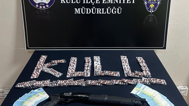 Konya'daki uyuşturucu operasyonlarında 1 kişi tutuklandı