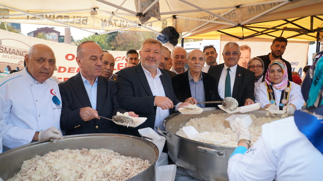 Osmancık pirinci İstanbul'da "pilav günü" ile tanıtıldı