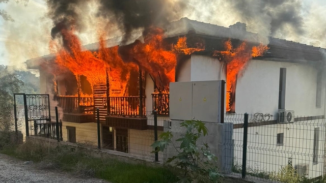 Muğla'da çıkan ev yangınları söndürüldü