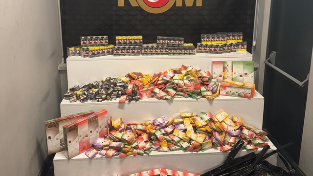 Kayseri'de 2 bin 250 paket kaçak sigara ele geçirildi