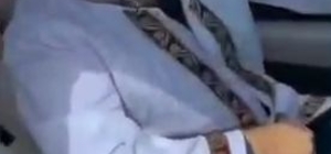 Takke ve cübbe giyip drift attığı görüntüleri takipçileriyle paylaşan sürüc...