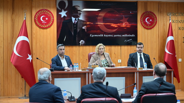 Edirne İl Genel Meclisi kasım ayı toplantıları devam ediyor