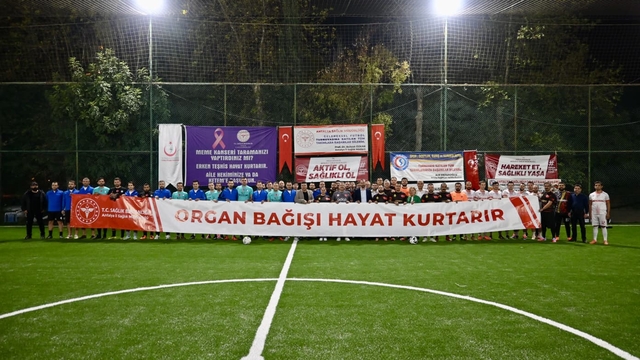 Antalya Sağlık Müdürlüğünün 24. Geleneksel Futbol Turnuvası başladı