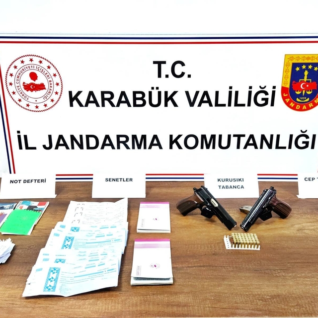 Karabük'te tefecilik soruşturmasında 4 milyon lira para hareketi belirlendi