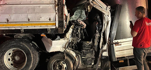 Süt toplama aracı TIR'a çarptı; 1 ölü