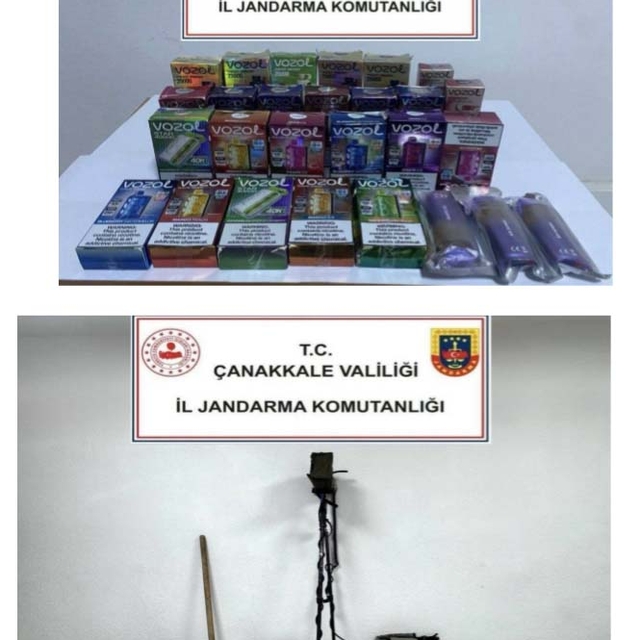 Çanakkale'de kaçakçılık operasyonlarında 3 şüpheli yakalandı