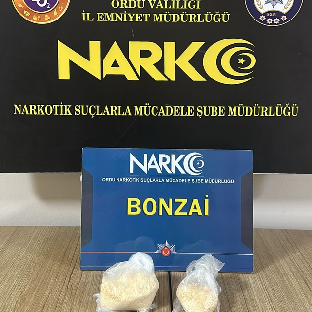 Ordu'da uyuşturucu ele geçirilen otomobildeki 3 kişi tutuklandı
