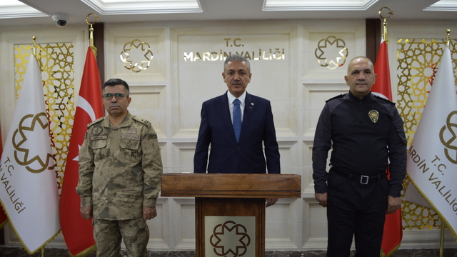 Mardin'de "Asayiş ve Güvenlik Değerlendirme Toplantısı" yapıldı