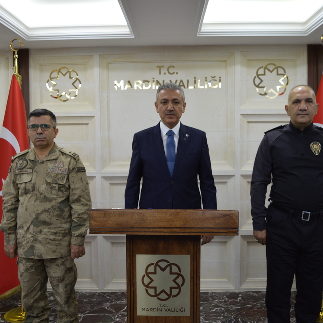 Mardin'de "Asayiş ve Güvenlik Değerlendirme Toplantısı" yapıldı