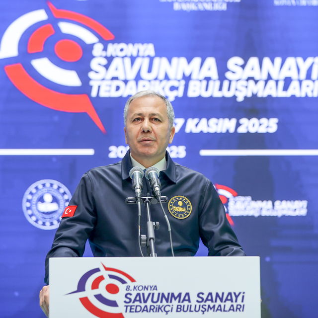 İçişleri Bakanı Yerlikaya, 8. Konya Savunma Sanayi Tedarikçi Buluşmaları'nd...