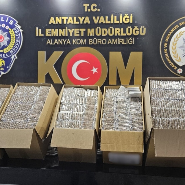 Antalya'da kaçakçılık ve organize suçlarla mücadele sürüyor