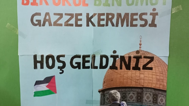 Hüyük'te Gazze yararına kermes düzenlendi