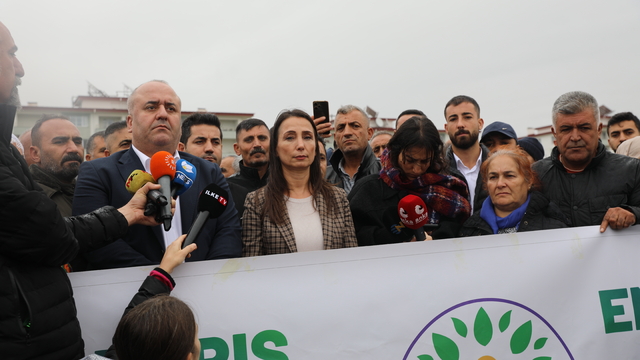 DEM Parti Eş Genel Başkanı Hatimoğulları ve milletvekili Çiçek'ten Selahattin Demirtaş'a ziyaret