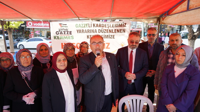 Polatlı'da Gazze yararına kermes düzenlendi