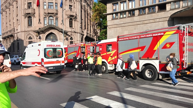 ASBÜ yerleşkesinde söndürme sistemi arızası