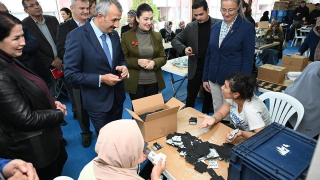 Edirne Valisi Sezer, üretim atölyesini ziyaret etti