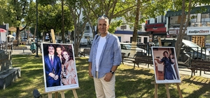 Fethiye'de 'Yeşilçam set fotoğrafları' sergisine ilgi