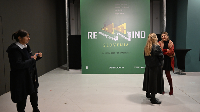 "Rewind/Slovenya" resim sergisi CerModern'de açıldı