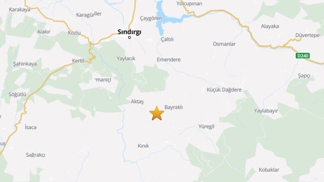 Balıkesir Sındırgı'da 4.2 büyüklüğünde deprem