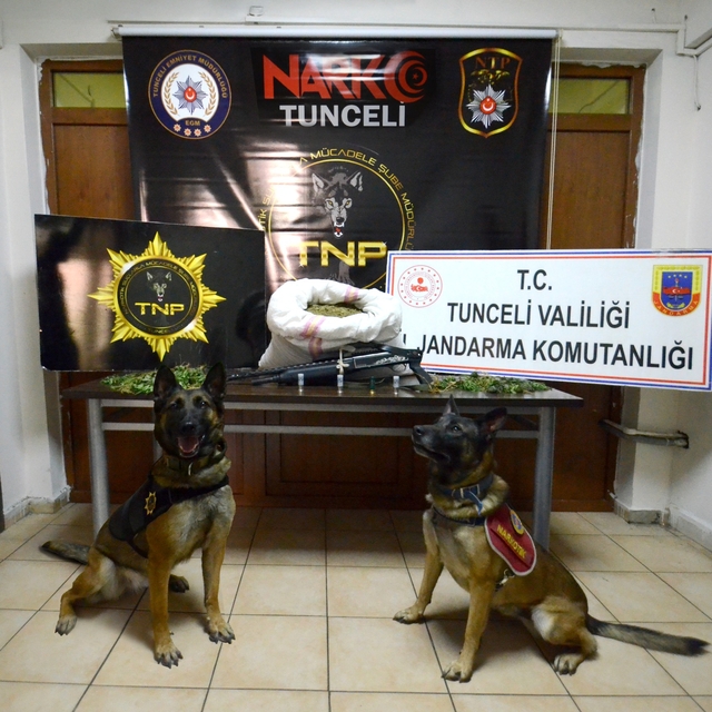 Tunceli merkezli uyuşturucu operasyonunda 2 şüpheli yakalandı