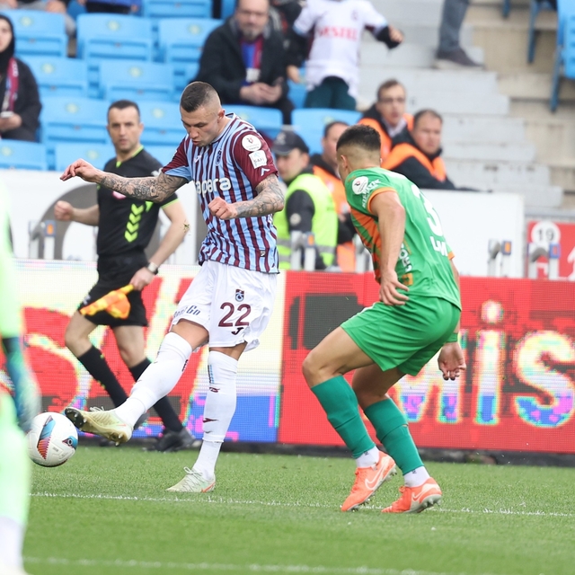 Trabzonspor ile Corendon Alanyaspor 21'inci randevuda