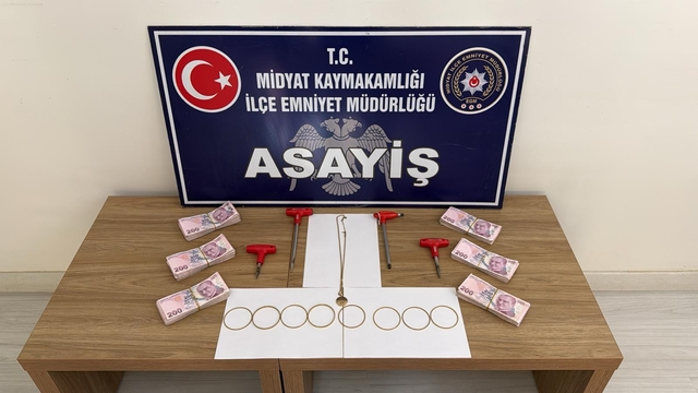 Mardin'de hırsızlık yaptıkları iddiasıyla 5 şüpheli yakalandı