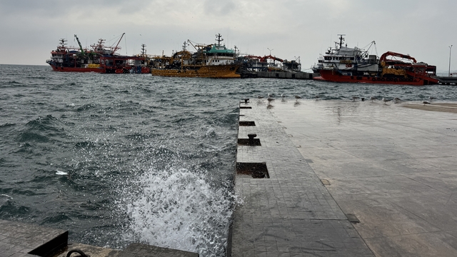 Karadeniz'deki etkili rüzgar balık avcılığını olumsuz etkiledi