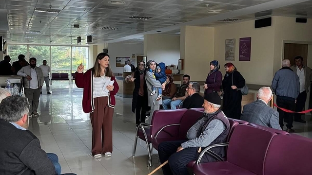 Orhaneli'de Hasta Hakları Günü etkinliği düzenlendi