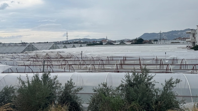 Antalya'da kuvvetli sağanak ve rüzgar hayatı olumsuz etkiliyor