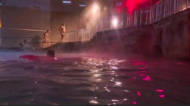 Emet Dereli Kaplıcaları soğuk havalarda şifa oluyor