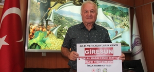 "Yiğit Giresun" kampanyası 200 bin imzayı geçti