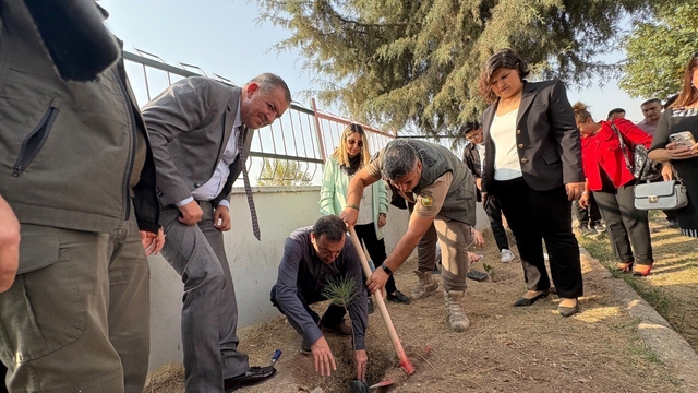 Yeşil vatan için Toroslar MESEM'de fidanlar toprakla buluştu