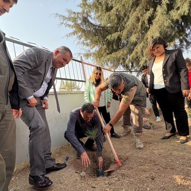 Yeşil vatan için Toroslar MESEM'de fidanlar toprakla buluştu
