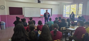 Öğrencilere sürdürülebilir gelecek dersi verildi