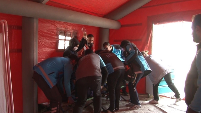 Kars'ta HAP Tatbikatı gerçeği aratmadı