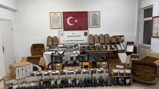 Sakarya'da kaçakçılık operasyonunda 1 şüpheli gözaltına alındı