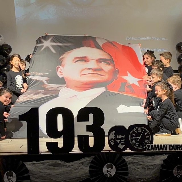 Fener İlkokulu'nda duygu dolu 10 Kasım anması