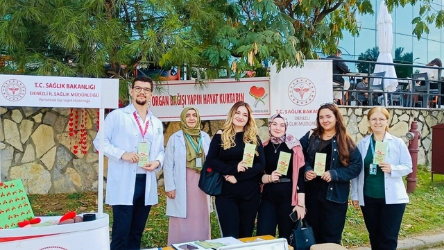 Denizli Sağlık Müdürlüğü organ bağışında farkındalık oluşturdu