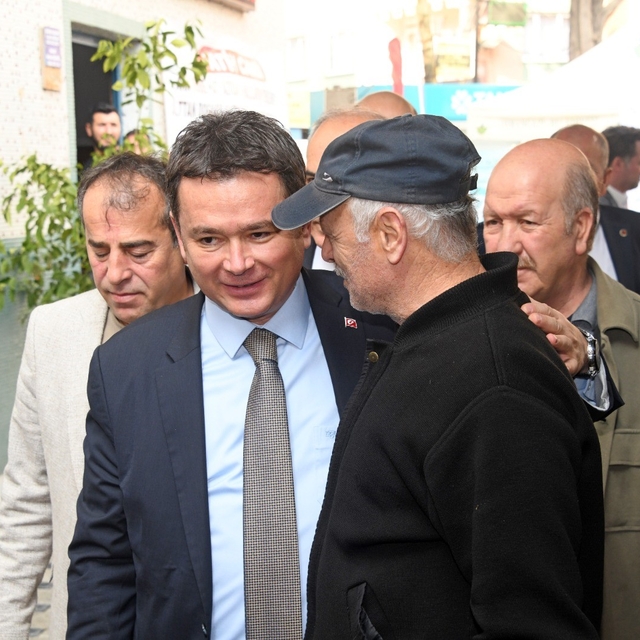 Başkan Aydın'dan yürekleri ısıtan buluşma