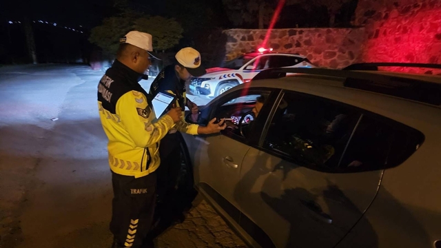 Kilis'te jandarmadan alkol denetimi