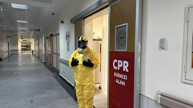 Kırklareli Eğitim ve Araştırma Hastanesinde KBRN tatbikatı yapıldı