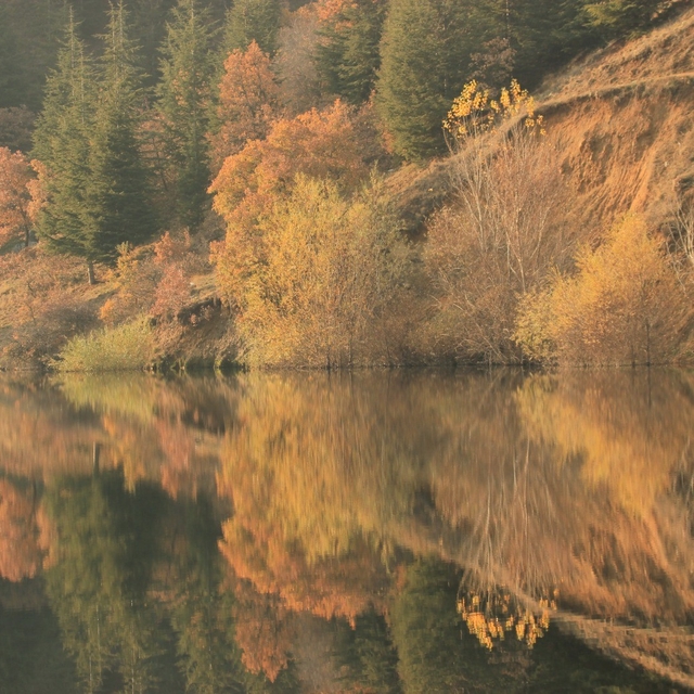 Sis bulutlarının gökyüzüne yükseldiği anlar görsel şölen oluşturdu