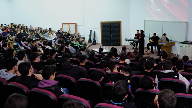 TOGÜ'de Atatürk ve tarım paneli ve müzik dinletisi yapıldı