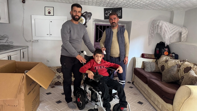 Şırnak'ta engelli çocuğun hayalini polis gerçekleştirdi