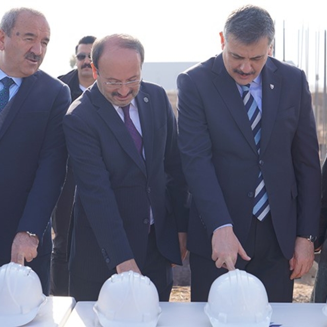 ETÜ Spor Bilimleri Fakültesi'nin yeni hizmet binasının temeli atıldı