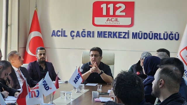 Hakkari'de masa başı tatbikatı