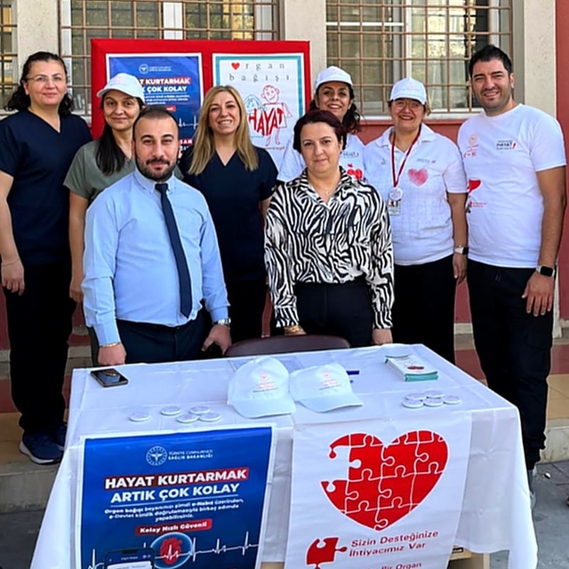 Söke Devlet Hastanesi'nden organ bağışı farkındalığı