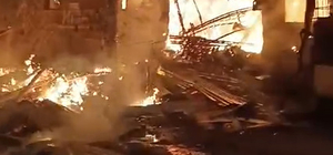 Tokat'ta ev yangını; görme engelli İlhami öldü