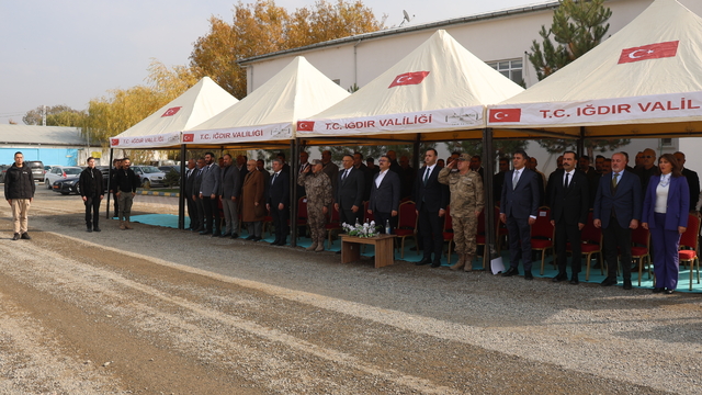 Iğdır İl Özel İdaresine alınan yeni araçlar hizmete sunuldu